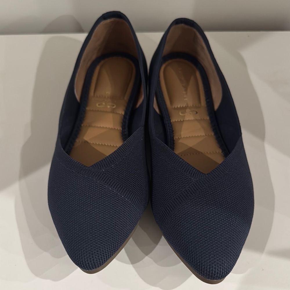 Navy Blue Women's Flats